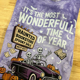 HAUNTED BOOKSTORE DTF Print Design