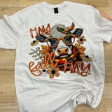 Hay Fall Hay Cow DTF Print