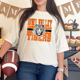 Iowa Valley Tigers Grunge DTF Print