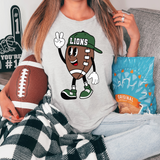 Lions Football Guy DTF Print