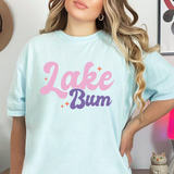 Lake Bum Retro DTF Print