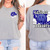 Let's Go Bearcats Floral 01 DTF Print