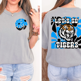 Let's Go Tigers Floral 03 DTF Print