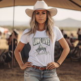 Long Live Cowboys DTF Print