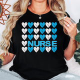Nurse Heart Collage DTF Print