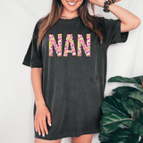 Nan Sunshine Days White Floral DTF Print