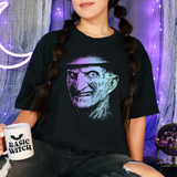 Neon Horror Characters DTF Print