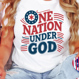 One Nation Under God DTF Print