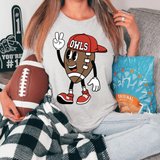 Owls Football Guy DTF Print