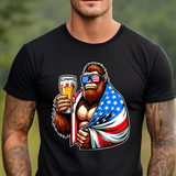 Patriotic Big Foot DTF Print