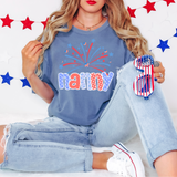 Patriotic Doily Nanny DTF Print