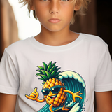 Pineapple Surfer DTF Print