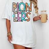 Pioneers Star Doodle Mix DTF Print