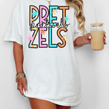 Pretzels Star Doodle Mix DTF Print