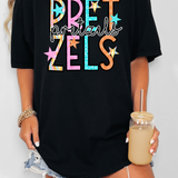Pretzels Star Doodle Mix DTF Print