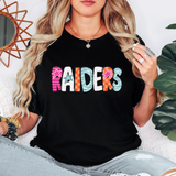 Raiders Doodle Mix DTF Print