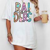 Raiders Star Doodle Mix DTF Print