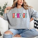 Rangers Doodle Mix DTF Print