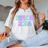 Back To School Middle-High School Pastel Bookworm DTF Print