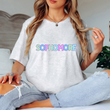 Back To School Middle-High School Pastel Bookworm DTF Print