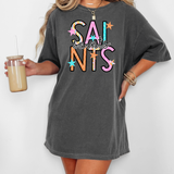 Saints Star Doodle Mix DTF Print