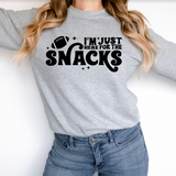 Just Here for Snacks DTF Print