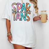 Spartans Star Doodle Mix DTF Print