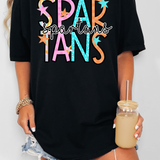 Spartans Star Doodle Mix DTF Print