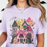 Spooky Mansion DTF Print