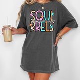 Squirrels Star Doodle Mix DTF Print