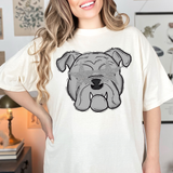 Starry Eye Bulldog DTF Print