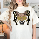 Starry Eye Spirit Coyote DTF Print