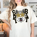 Starry Eye Spirit Huskies DTF Print