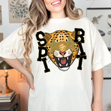 Starry Eye Spirit Leopards DTF Print