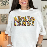 Nana Sunflower DTF Print