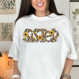 Sister Sunflower DTF Print