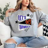 Thunder Star Banner Trio DTF Print