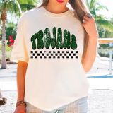Trojans Bubble Arch DTF Print