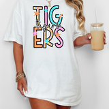 Tigers Star Doodle Mix DTF Print