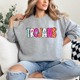 Trojans Doodle Mix DTF Print