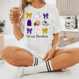 We are Panthers Basketball Coquette Collage DTF Print