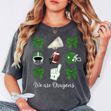 We Are Dragons Football Coquette Collage DTF Print