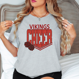 Vikings Glitter Cheer DTF Print
