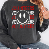 Stacked Smile Volunteers DTF Print