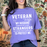 Veteran Wife DTF Print