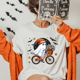Vintage Ghost Bike DTF Print