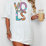 Vols Star Doodle Mix DTF Print