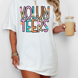 Volunteers Star Doodle Mix DTF Print
