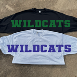 Wildcats Team Banner DTF Print