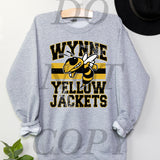 Classic Hometown Wynne YellowJackets DTF Print